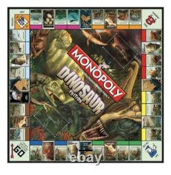 Monopoly Édition Dinosaure 2010 Rare Neuf Scellé en Usine Extrêmement Rare