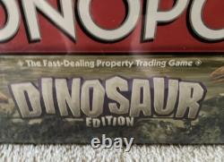 Monopoly Édition Dinosaure 2010 Rare Neuf Scellé en Usine Extrêmement Rare