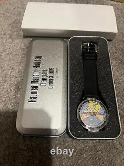 Montre Disney L'Étrange Noël de Monsieur Jack Haunted Mansion 2002. Extrêmement Rare