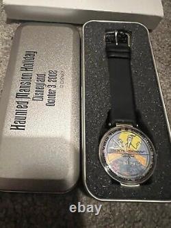 Montre Disney L'Étrange Noël de Monsieur Jack Haunted Mansion 2002. Extrêmement Rare