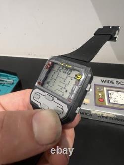 Montre PAC MAN. Montre de collection extrêmement rare. Neuve dans sa boîte, jamais portée.