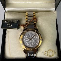 Montre pour homme en pièce de monnaie extrêmement rare 1956 Royaume-Uni Deux Shillings Fabriquée en Suisse