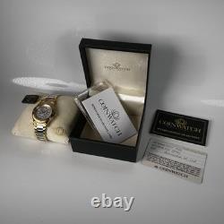 Montre pour homme en pièce de monnaie extrêmement rare 1956 Royaume-Uni Deux Shillings Fabriquée en Suisse