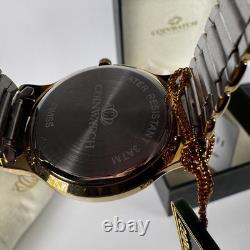 Montre pour homme en pièce de monnaie extrêmement rare 1956 Royaume-Uni Deux Shillings Fabriquée en Suisse