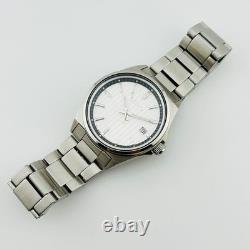 Montre pour hommes SEIKO 2348 avec batterie neuve extrêmement rare en argent