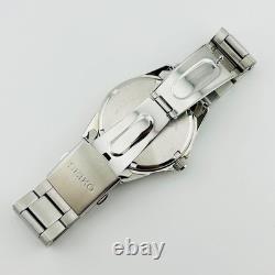 Montre pour hommes SEIKO 2348 avec batterie neuve extrêmement rare en argent