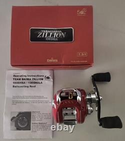 Moulinet à lancer Diawa Zillion 100SHSA 7.31 pour le 50ème anniversaire - Extrêmement rare