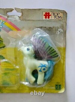 My Little Pony Top Toys Argentine 1984 Poney Alitas G1 Cool Breeze Extrêmement Rare