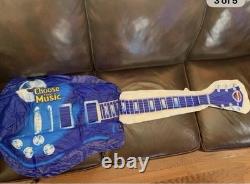 NOUVEAU ! Guitare Gonflable Grande Pepsi Choisissez Votre Musique Extrêmement RARE