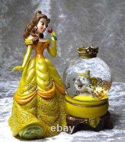 NOUVEL Ensemble de cinq mini princesses Disney avec des globes de neige extrêmement rares