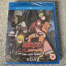 Naruto Shippuden Film 4 La Tour Perdue Blu-ray DVD Neuf Scellé Extrêmement Rare