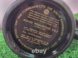 Néavecvintage/extremely Rarewedgwood Bicentenaire 1759-1959 Victor Skellern