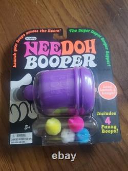 NeeDoh Booper VIOLET extrêmement rare – 100 % authentique – NeeDoh tout neuf