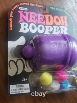 NeeDoh Booper VIOLET extrêmement rare – 100 % authentique – NeeDoh tout neuf