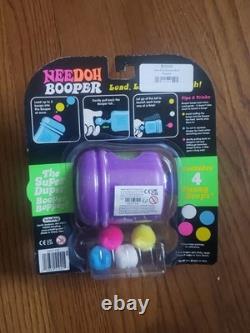 NeeDoh Booper VIOLET extrêmement rare – 100 % authentique – NeeDoh tout neuf