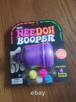 NeeDoh Booper VIOLET extrêmement rare – 100 % authentique – NeeDoh tout neuf