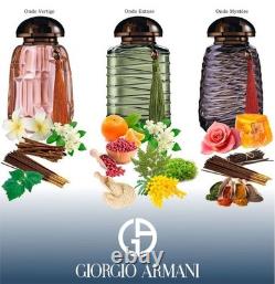 Neuf et scellé Giorgio Armani ONDE Extase EDP 50 ml extrêmement rare, discontinué