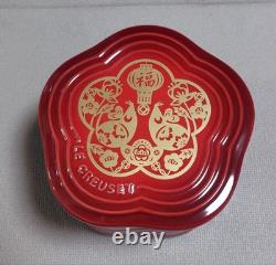 Neuf, jamais utilisé, ramequin empilable LE CREUSET extrêmement rare, Fleur