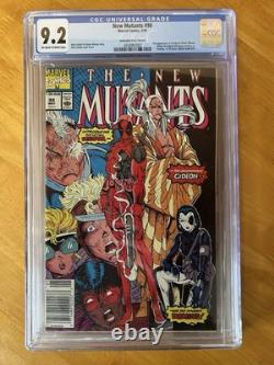 New Mutants #98 CGC 9,2 variante australienne à prix extrêmement rare ! 76 au recensement