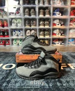 Nike Air Jordan 10 Shadow taille UK 7, neuf dans sa boîte, baskets extrêmement rares