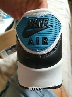Nike Air Max 90 Uk 9 (extrêmement Rare Laser Blue Bnib) 2010