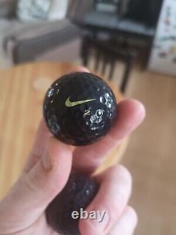 Nike One Black Sur Black Golf Balls Extrêmement Rare