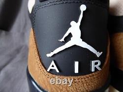 Nike UK16 Air Jordan 3 Retro NIB, Noir, Rush & stone extrêmement rare, en provenance des États-Unis