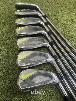 Nike Vapor Fly Golf Iron Set -brand New Extrêmement Rare. Flex Senior 5-pw+sw