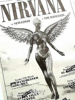 Nirvana Encadré ORIGINAL NME 1994 - Extrêmement RARE - Encadré de Luxe - Kurt Cobain