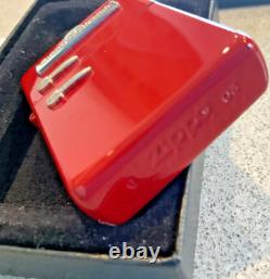 Nouveau 03 Briquet ZIPPO Extrêmement Rare ZIPPO Rétro Réfrigérateur/Congélateur Rouge vif