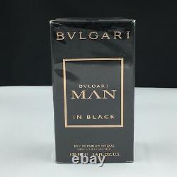 Nouveau Bvlgari Man In Black 100ml Edp Intense Spray (extrêmement Rare)