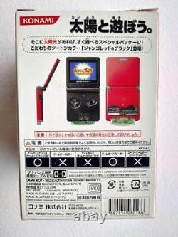 Nouveau Gameboy Advance Sp Bokura No Taiyou Taiyo Console Japon Extremely Rare