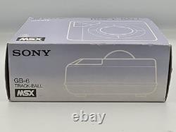 Nouveau MSX Sony GB-6 Hit Bit Trackball Scellé Rare Vintage NOS ! Extrêmement Rare