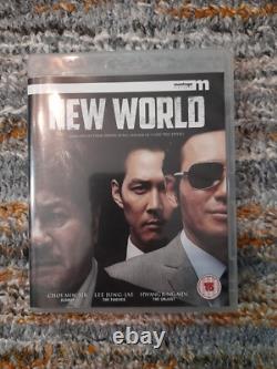 Nouveau Monde Blu Ray + DVD (Park Hoon Jung) Extrêmement Rare Oop Drame Criminel Coréen