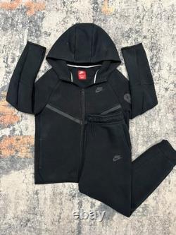 Nouveau Saison Noir Extrêmement Rare Nike Tech Fleece XS Homme XL Garçons