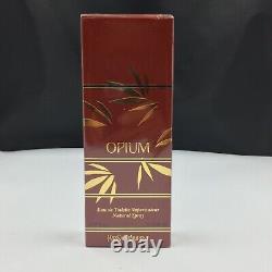 Nouveau Yves Saint Laurent / Ysl Opium 100ml Vaporisateur Edt Pour Femmes (Extrêmement Rare)