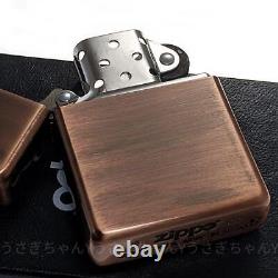 Nouveau briquet Zippo Armor Antique en cuivre simple à huile, extrêmement rare, Japon