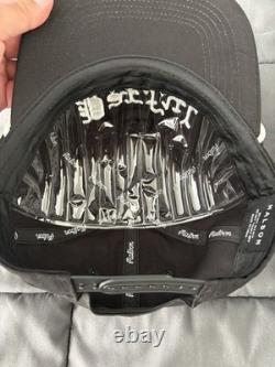 Nouveau chapeau de golf en corde de nylon Malbon PARFUL extrêmement rare avec logo de balle de golf