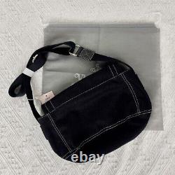Nouveau sac à bandoulière noir de la collection Edgewear de Vivienne Westwood, extrêmement rare au Japon
