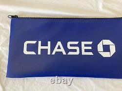 Nouveau sac de dépôt authentique de la CHASE BANK! 3 stylos Chase inclus! Extrêmement rare