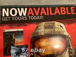 Nouvelle affiche promotionnelle extrêmement rare de Halo 3 en magasin Xbox Microsoft Master Chief