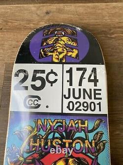 Nyjah Huston Élément Final Sakmet Troubles Du Skateboard Extremely Rare! 8.0 Deck