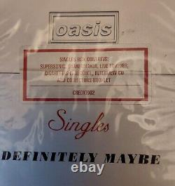 Oasis boîte de deux CD extrêmement rare 1996, non ouverte, toujours scellée