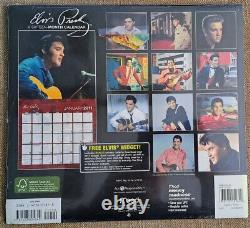 Objets de collection extrêmement rares d'Elvis Presley Calendrier 2011 NEUF