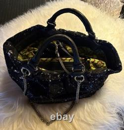 Oryany sac à main à bandoulière Wendy noir à paillettes extrêmement rare, neuf  <br/>	

