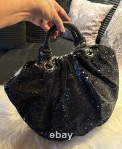 Oryany sac à main à bandoulière Wendy noir à paillettes extrêmement rare, neuf

<br/>
 