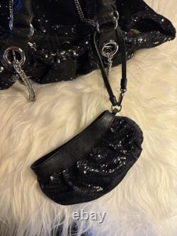 Oryany sac à main à bandoulière Wendy noir à paillettes extrêmement rare, neuf

<br/> 
	 