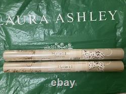 Papier peint Laura Ashley Hunterhill -2 ROULEAUX- Lot W091602-A/1 Extrêmement rare