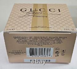 Parfum Vintage Gucci Premiere 75ml Vaporisateur EDP Grand Flacon Eau De Parfum Extrêmement RARE