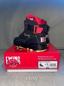 Pat Ewing 33 Hi Big Pun Anniversaire Très Rare Baskets UK 8.5 Neuf En Boîte État Impeccable